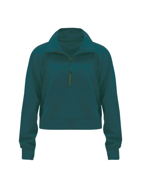 Scuba Oversized Funnel Neck Half Zip *Gold Zip | Women's Hoodies & Sweatshirts | lululemon | Lululemon (US)