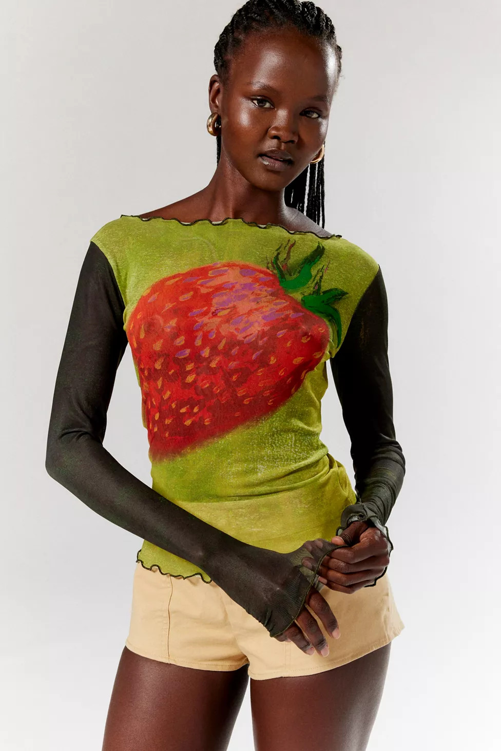Silence + Noise Libby Fruit Tee | Urban Outfitters (US and RoW)