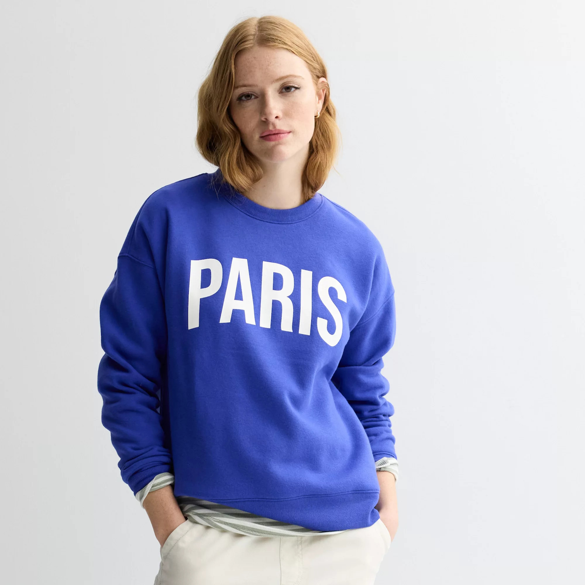 Petite Sonoma Goods For Life® Graphic Sweatshirt | Kohl's