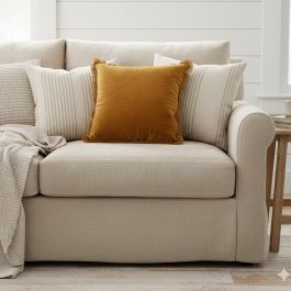 Robust Rust Fringed Accent Pillow | Antique Farm House