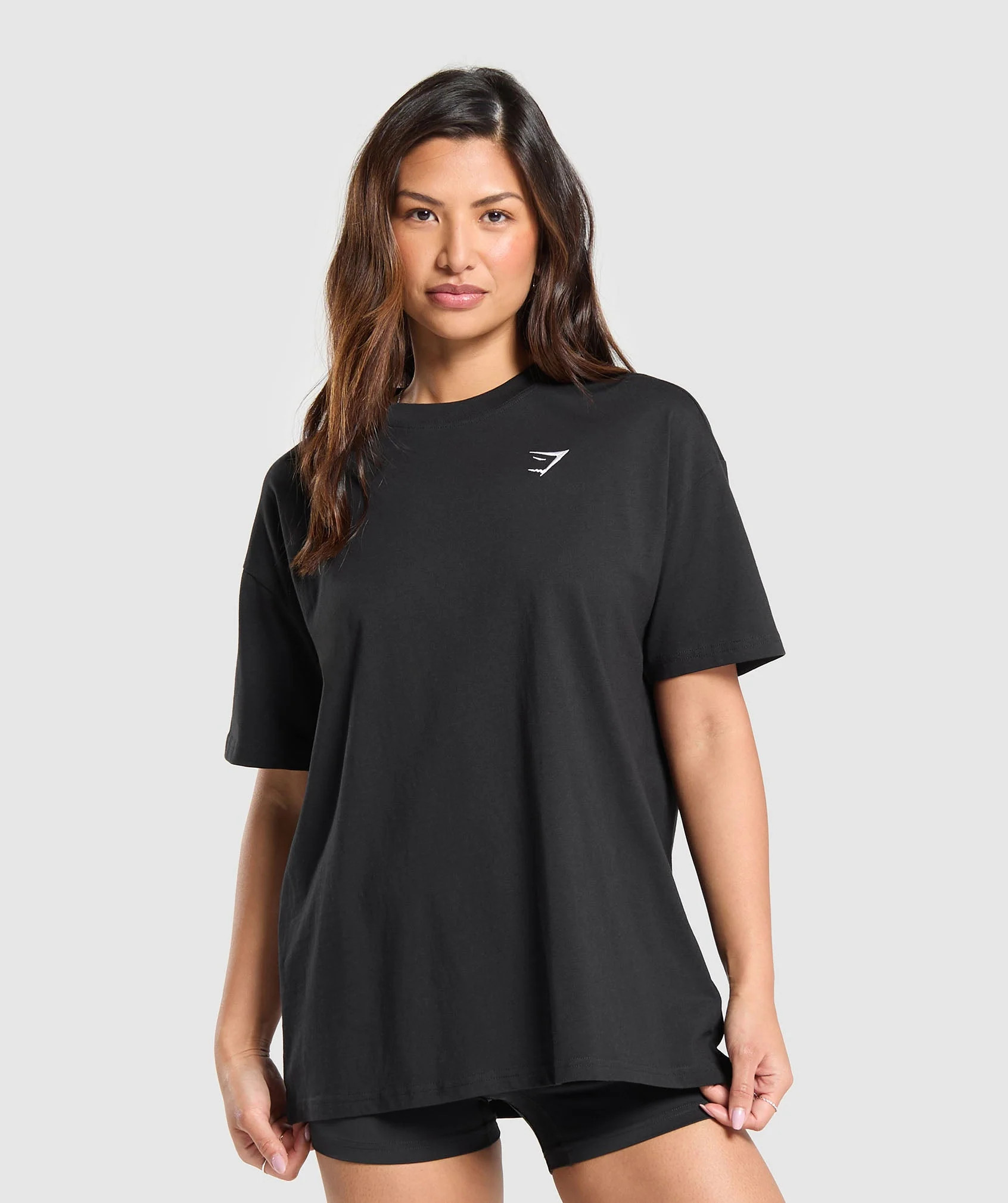 Gymshark Training Oversized T-Shirt - Black | Gymshark UK