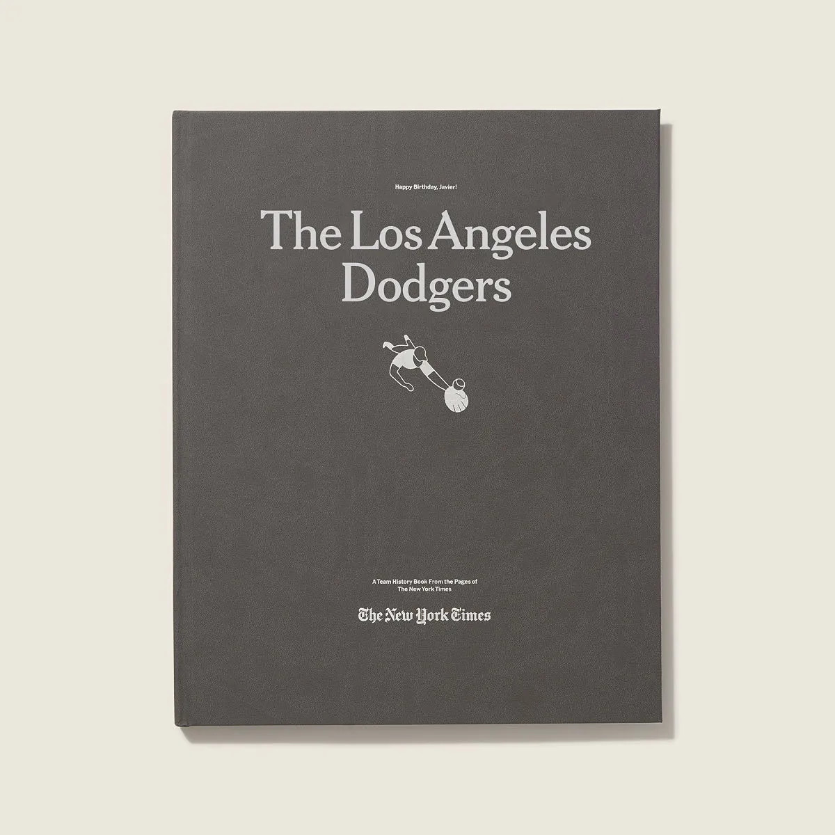 New York Times Custom Baseball Book, Los Angeles Dodgers | UncommonGoods