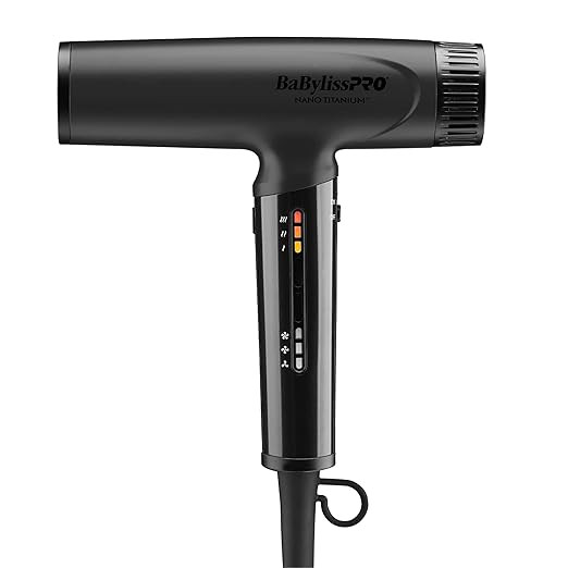 Nano Titanium Professional Nano Light Ionic Dual-Voltage Lightweight Hair Dryer, Portable Travel ... | Amazon (US)