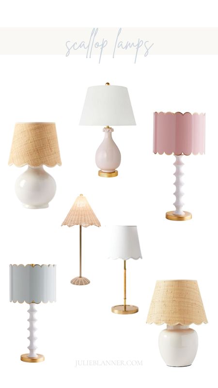Scallop lamps add the prettiest detail. Scalloped lamps, scallop decor, lamps, lighting, scallop lighting, serena and lily , the look for less, rattan lamp, pink lamp, table lamp, bedside lamp

#LTKFind #LTKstyletip #LTKhome