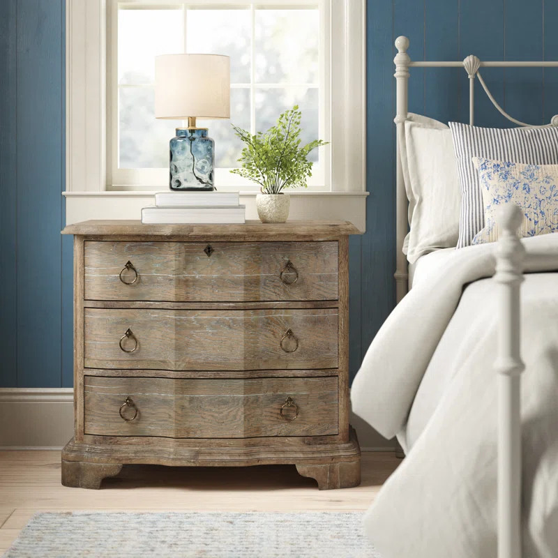 Birch Lane™ Levingston 3 - Drawer Nightstand in Light Brown & Reviews | Wayfair | Wayfair North America