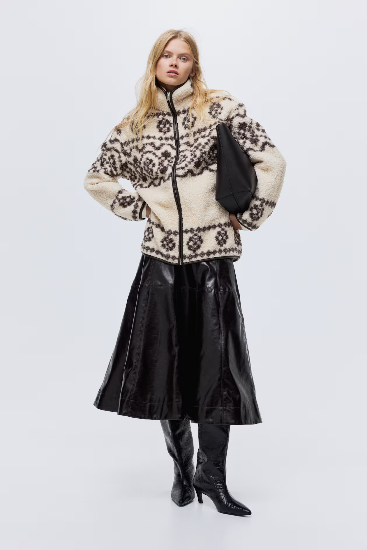 Teddy jacket | H&M (UK, MY, IN, SG, PH, TW, HK)