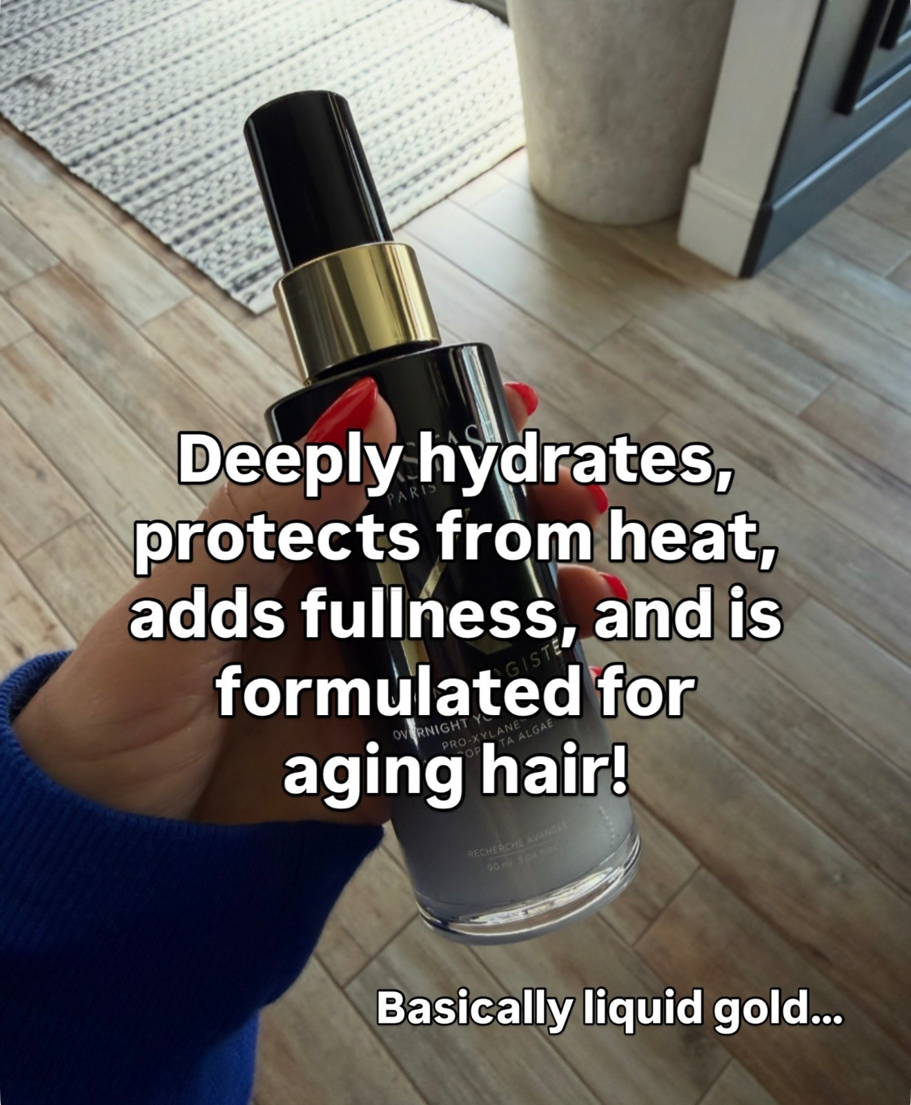 If you’re 40 or almost there, this stuff is basically liquid gold…

hair care, kerastase, hair must haves, aging hair