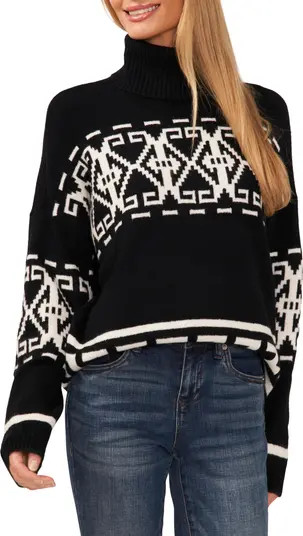 Fair Isle Turtleneck Sweater | Nordstrom