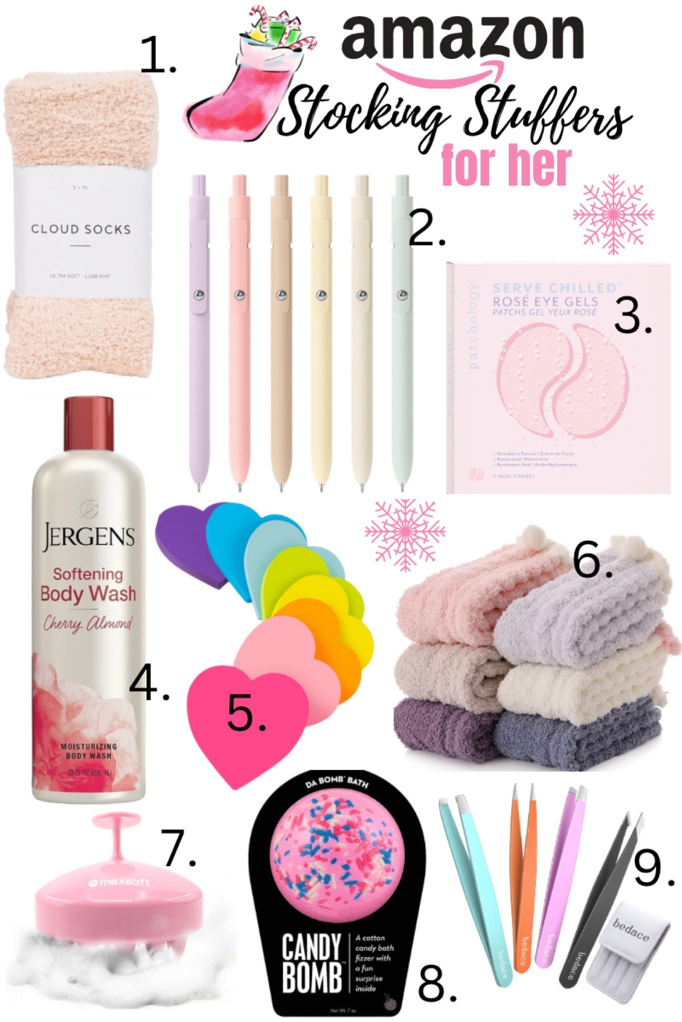 Stocking Stuffers for Her. Gifts for her. Amazon under $10

#LTKGiftGuide #LTKHoliday #LTKFindsUnder50