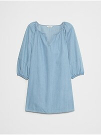 Puff-Sleeve Mini Dress | Banana Republic Factory