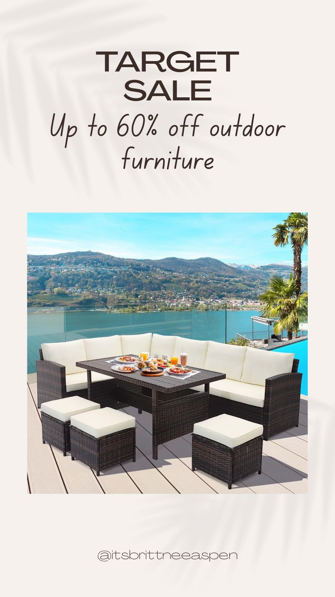 @Target outdoor furniture up to 60% off! 

#target #outdoor #furniture #summer #sale

#LTKSaleAlert #LTKSeasonal #LTKHome