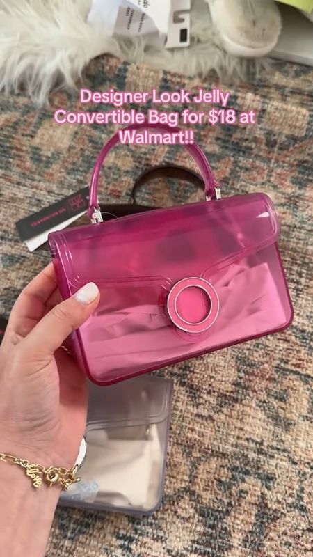 Walmart jelly purse tote convertible spring bag

#LTKfindsunder100 #LTKmidsize #LTKfindsunder50