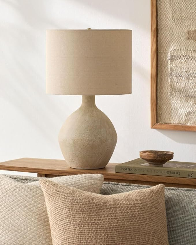 Mark&Day Table Lamps, Rebeka Traditional Bedside Table Lamp for Nightstand Bedroom, Living Room o... | Amazon (US)