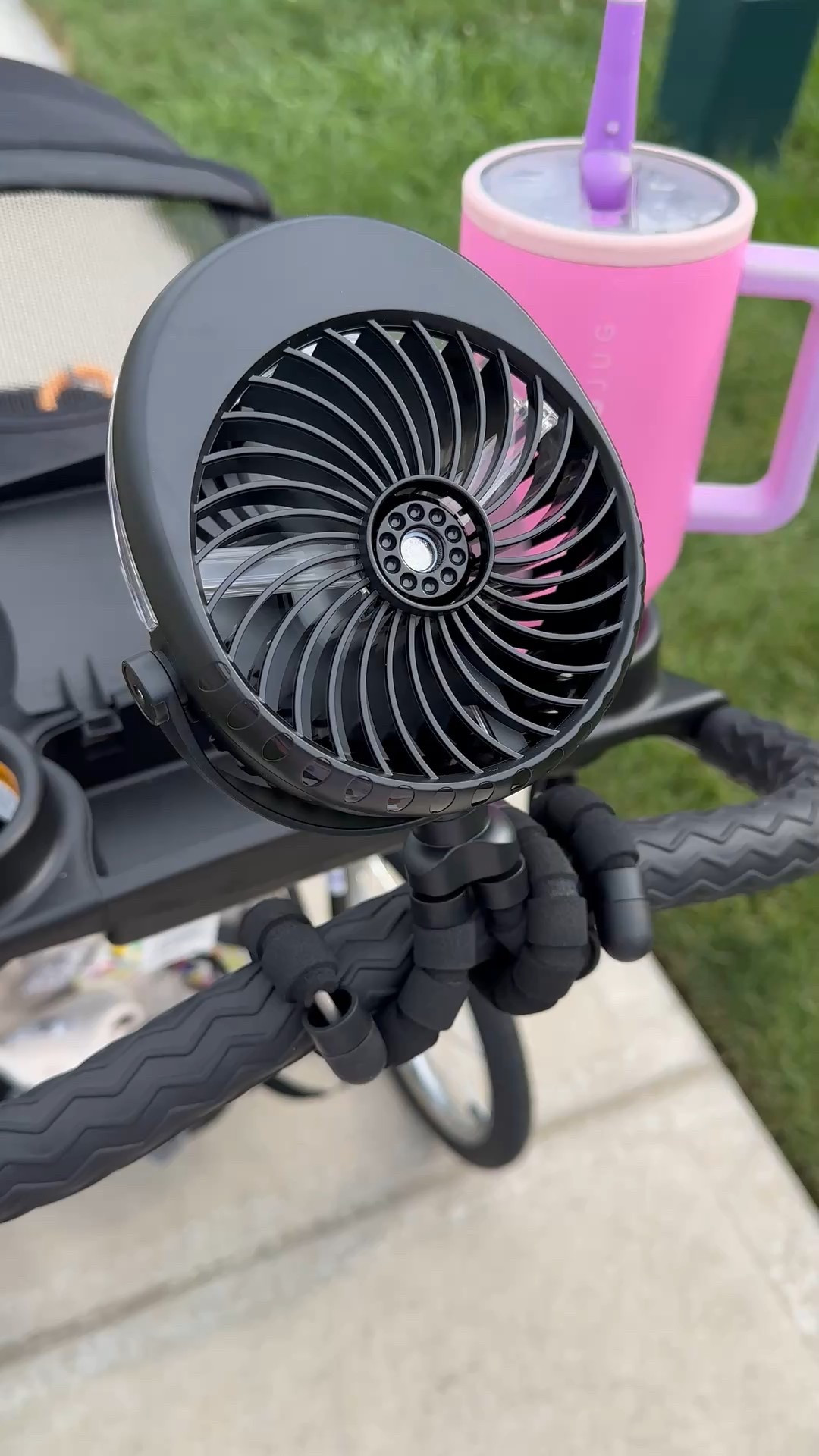 Fan & mister for stroller 💦 so nice for summer walks.

#LTKBump #LTKBaby #LTKTravel