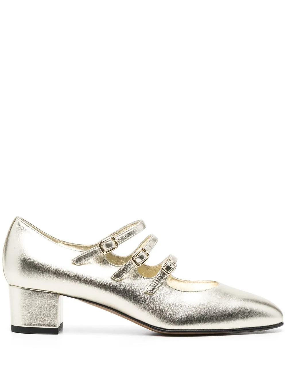 Kina metallic-finish pumps | Farfetch Global