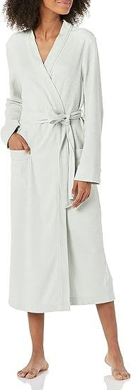 Amazon Essentials Women's Lightweight Waffle Full-Length Robe (Available in Plus Size) | Amazon (US)