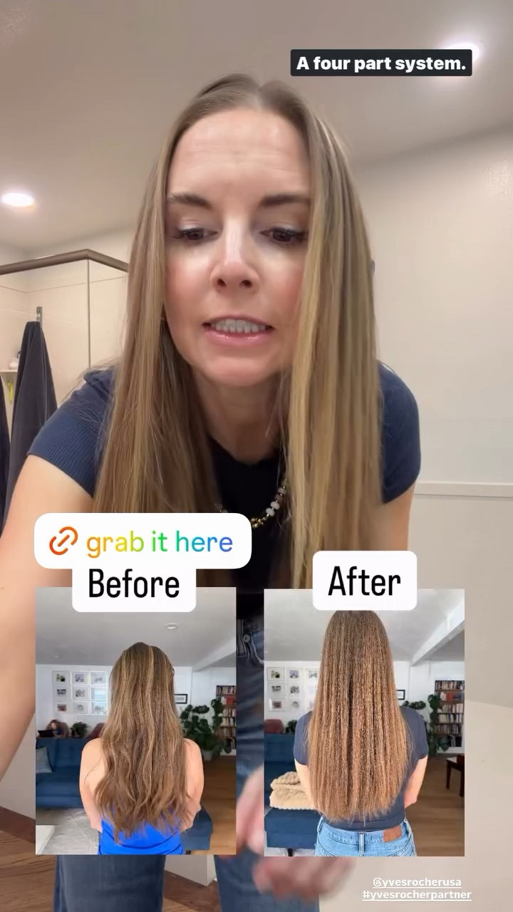 @yvesrocherusa #yvesrocherpartner @humanz

It’s a 4-step system: shampoo, conditioner, scalp boosting serum, and a density intensive treatment

4.9 stars ⭐️ and it’s the first hair set I’ve used where I saw an immediate boost in my hair volume!

#LTKBeauty #LTKOver40