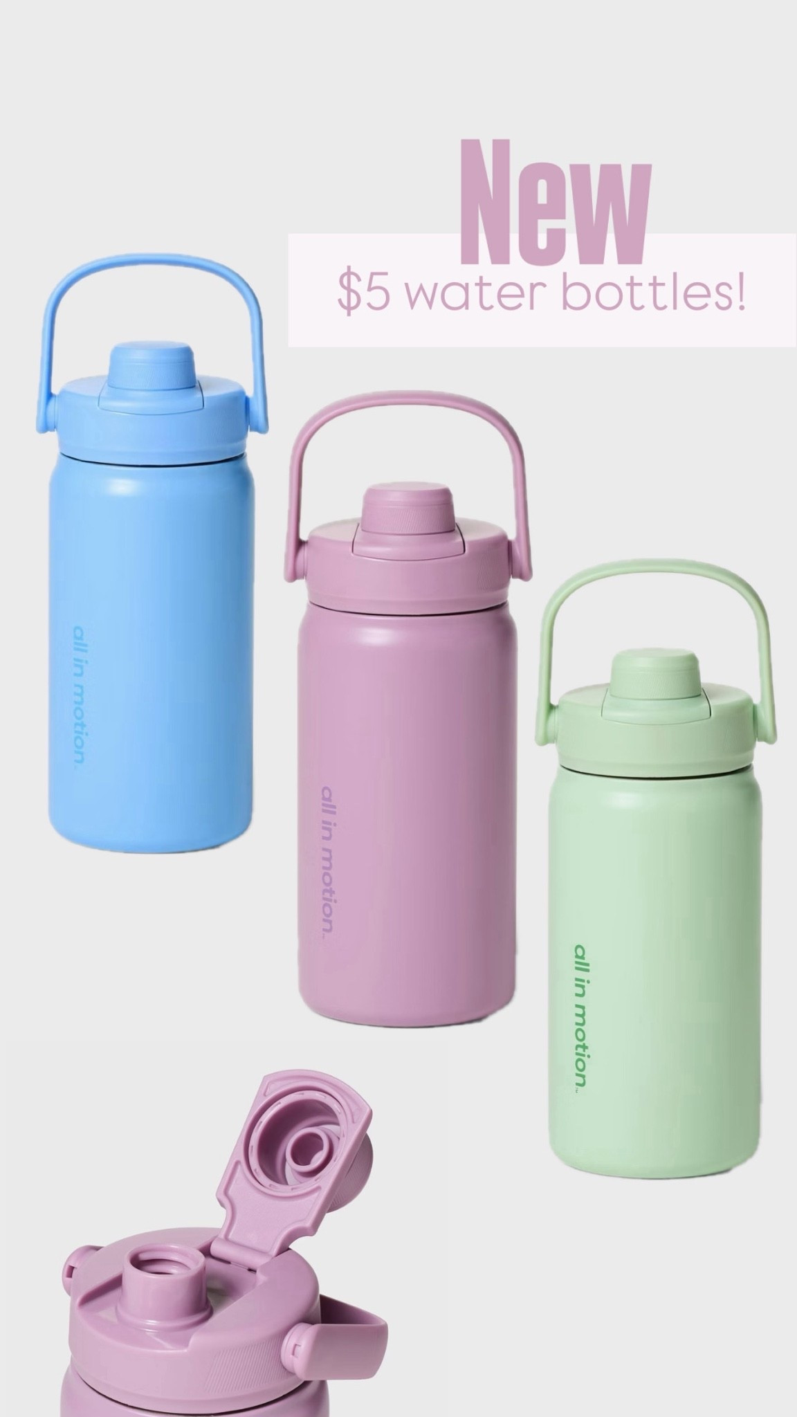 Can’t beat a $5 waterbottle! It’s 16oz & just what your kid needs to stay hydrated at school & not use the bathroom all day!

#LTKmomlife #LTKKids #LTKmorningroutine