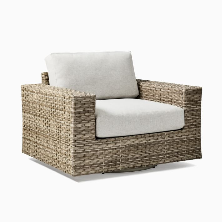 Urban Outdoor Swivel Chair | West Elm (US)