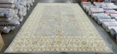 GREY BLUE / BEIGE 9'-6" X 13'-6" Hole in Rug Reduced Price 1172575593 AT822A-10 | eBay US