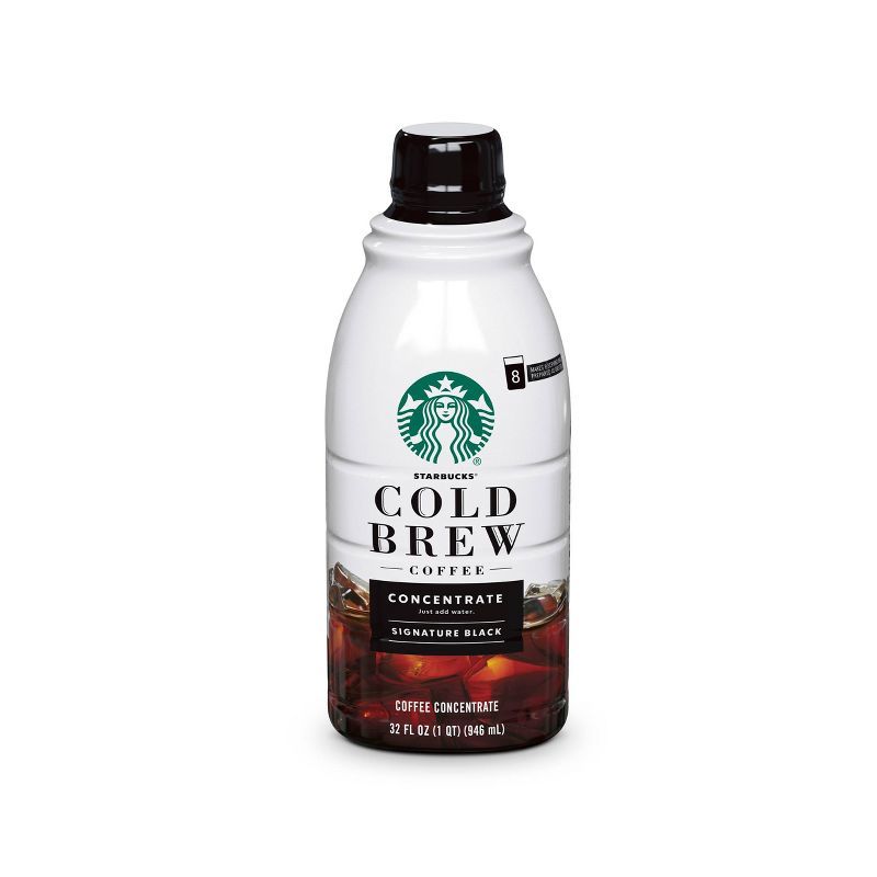 Starbucks Cold Brew Coffee — Signature Black — Multi-Serve Concentrate — 1 bottle (32 oz.) | Target