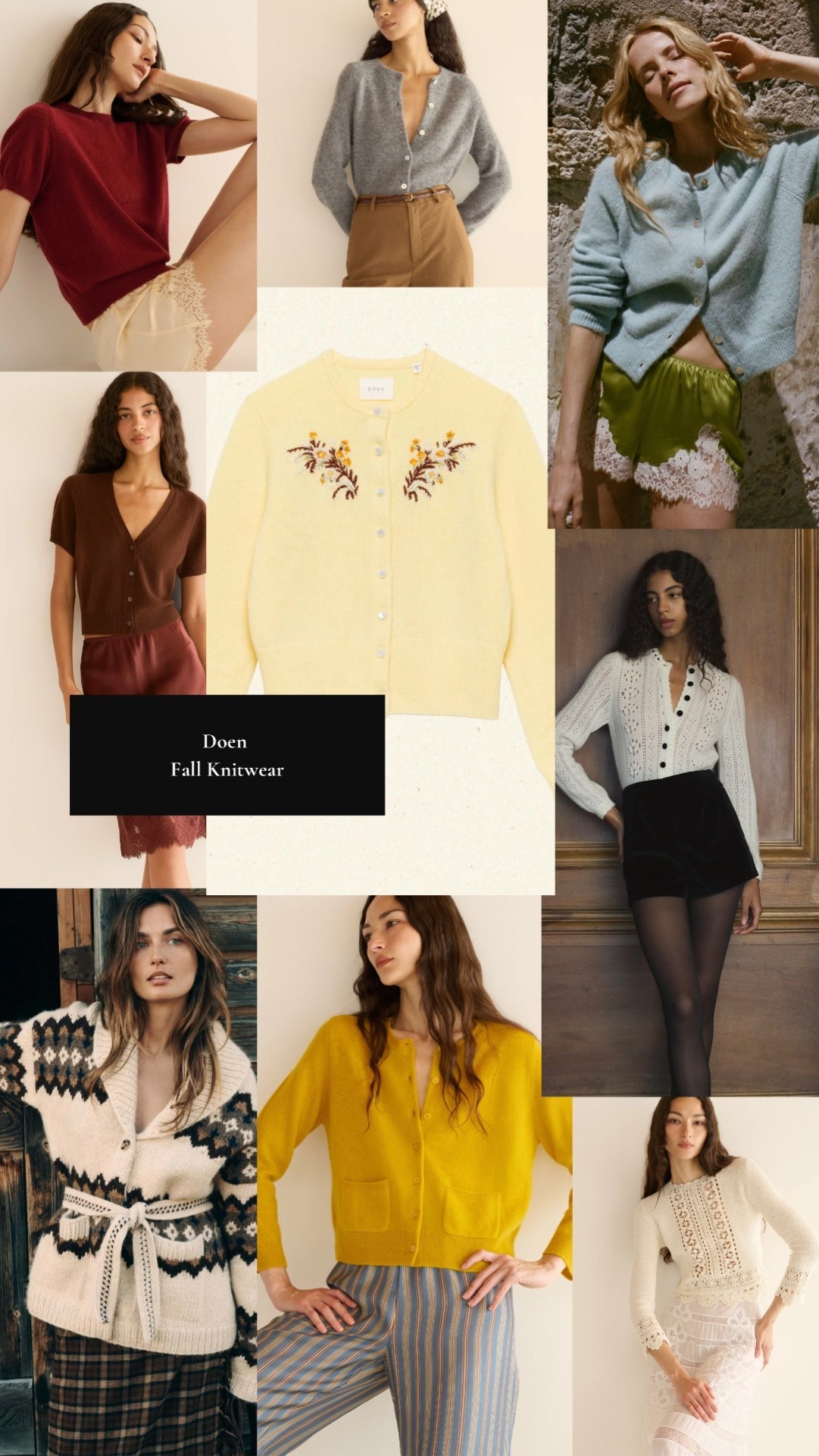 Time to stock up on knitwear with Doen’s new fall knitwear collection 

#LTKGiftGuide #LTKStyleTip #LTKSeasonal