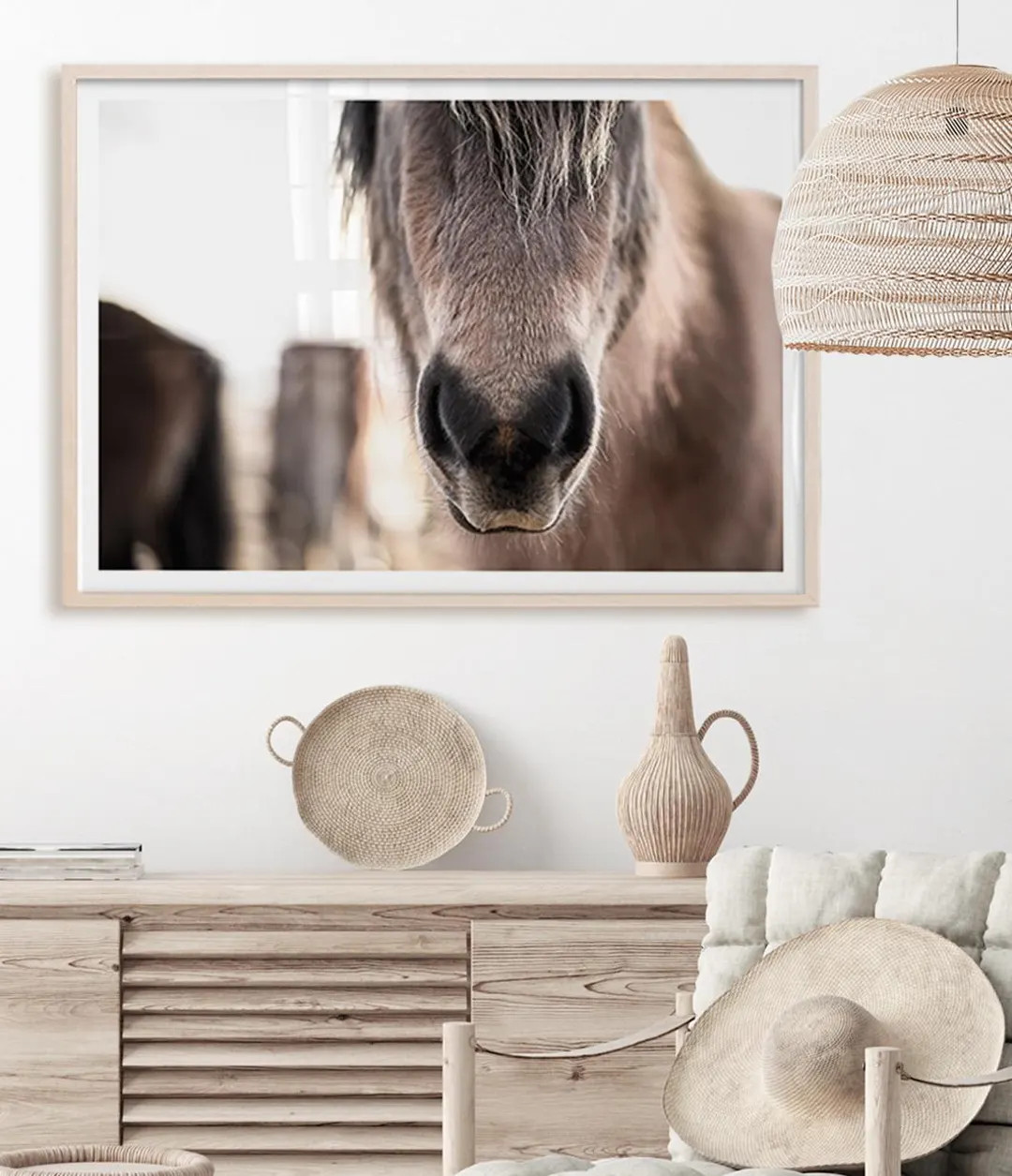 Icelandic Horse Photography Print. Animal Wall Art, Brown Stallion Photo, Modern Farmhouse Decor,... | Etsy (US)