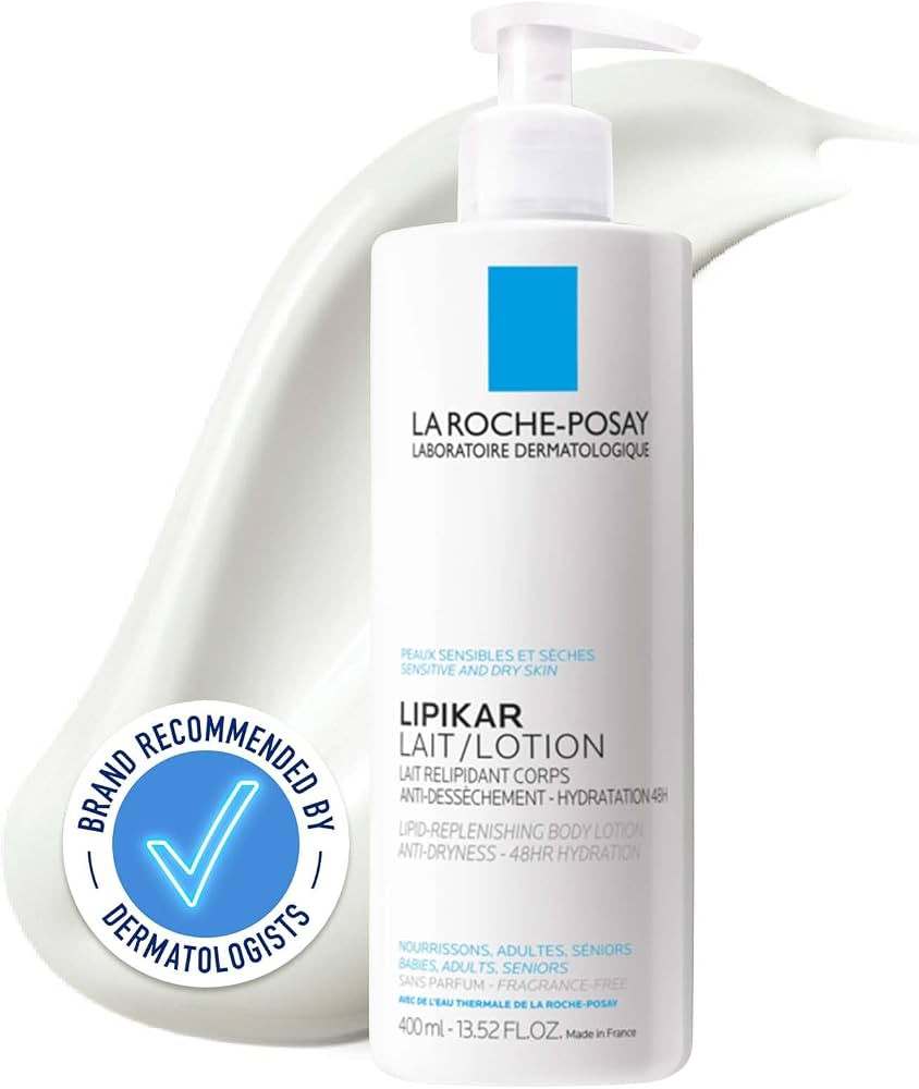 La Roche-Posay Lipikar Lait Lipid-Replenishing Anti-Dryness Body Milk 400ml | Amazon (UK)