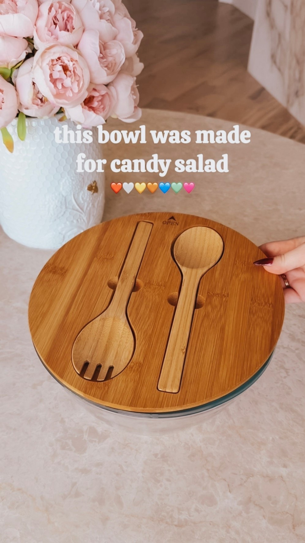 I love this salad bowl, perfect for making a candy salad!

#LTKValentine #LTKHome