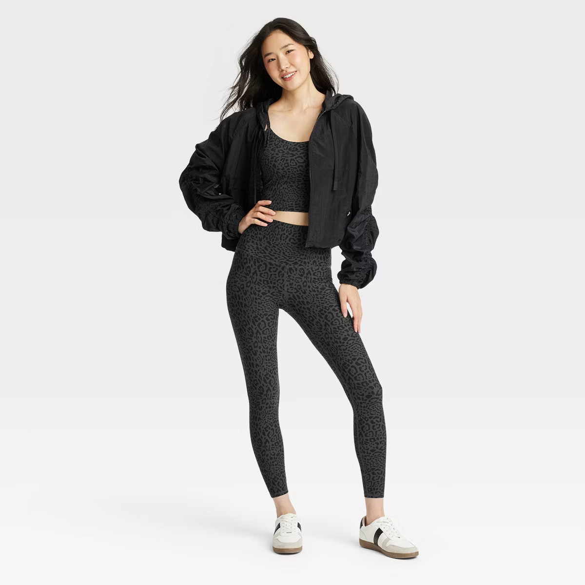 Women's Leopard Print High-Rise Leggings - JoyLab™ | Target