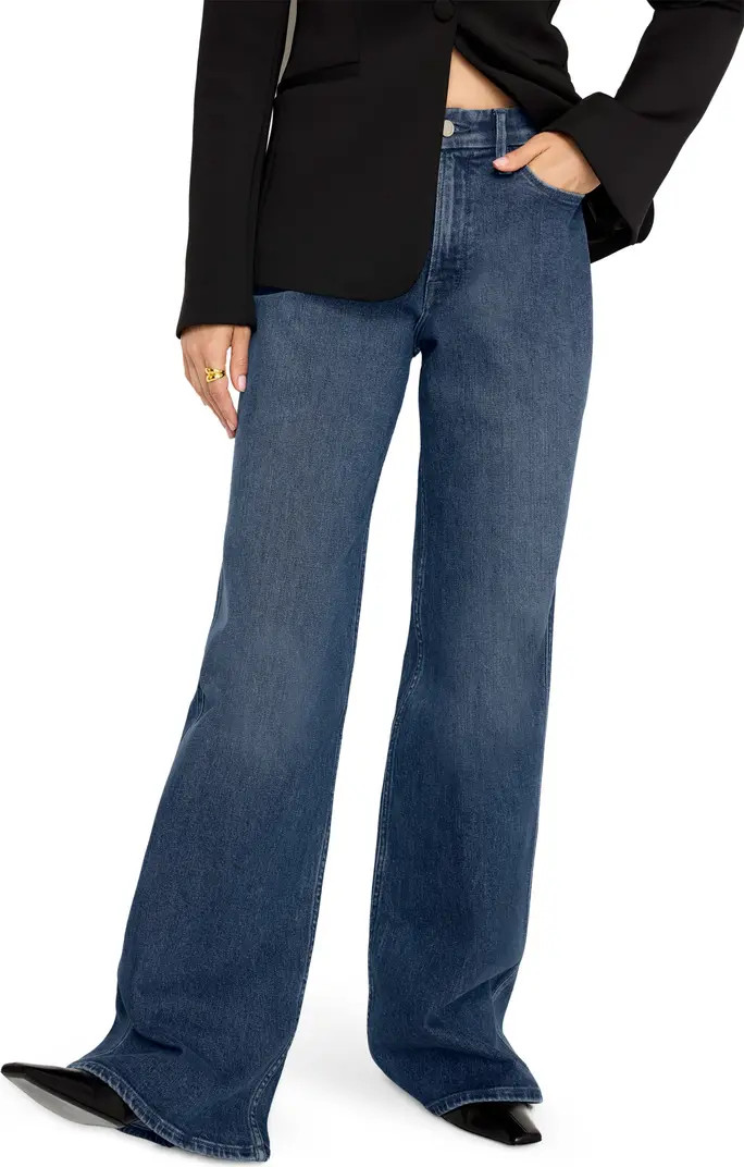 Good American Good Skate Straight Leg Jeans | Nordstrom | Nordstrom