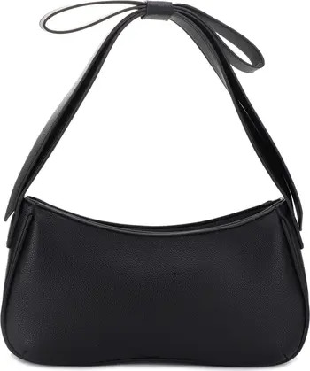 Marissa Bow Recycled Vegan Leather Shoulder Bag | Nordstrom