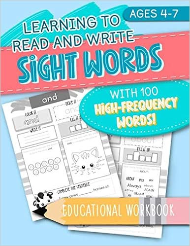 Learning to Read and Write: Sight Words: With 100 High-Frequency Words! Educational Workbook: Age... | Amazon (US)