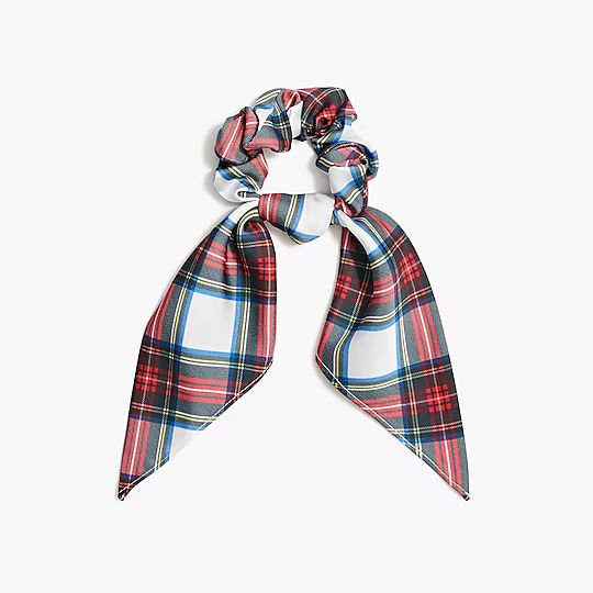 Printed bow scrunchie | J.Crew Factory