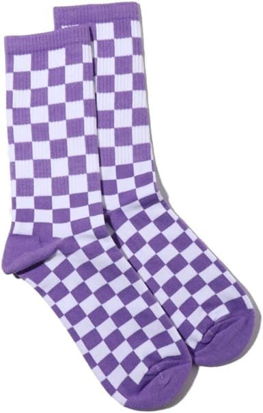 JJLFresheners Fashion Harajuku Trends Women Checkerboard Socks Geometric Checkered Socks Men Hip ... | Amazon (US)