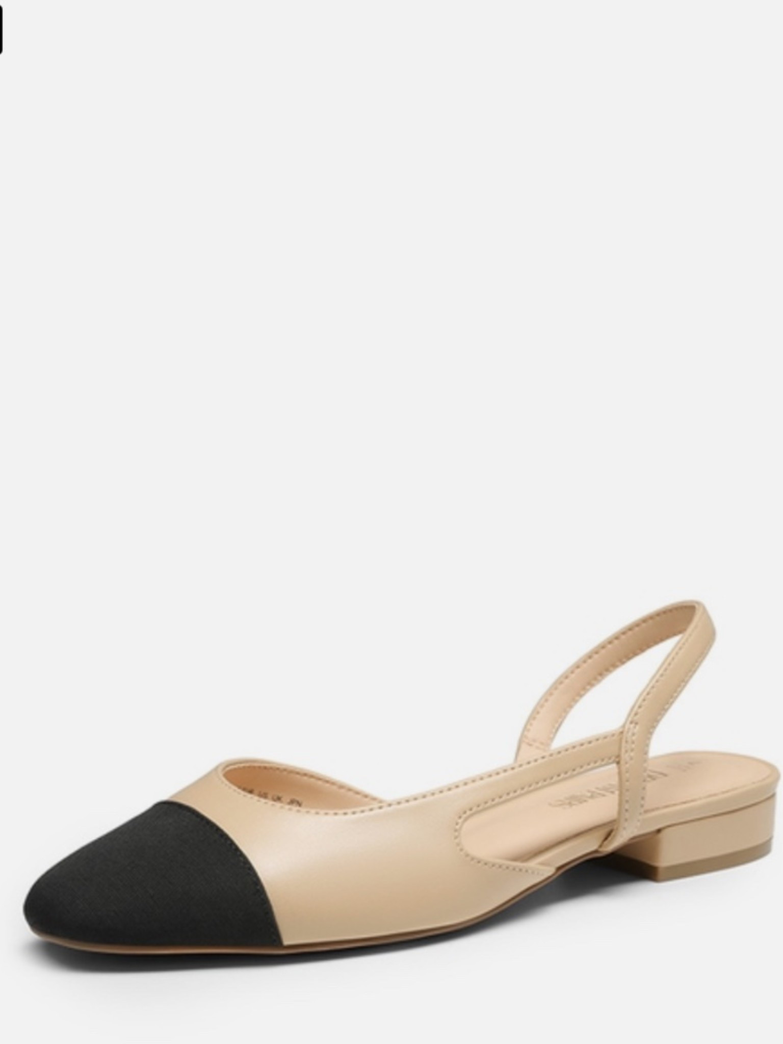 Cap toe slingbacks…these look almost identical to the pair I have on. Under $40
