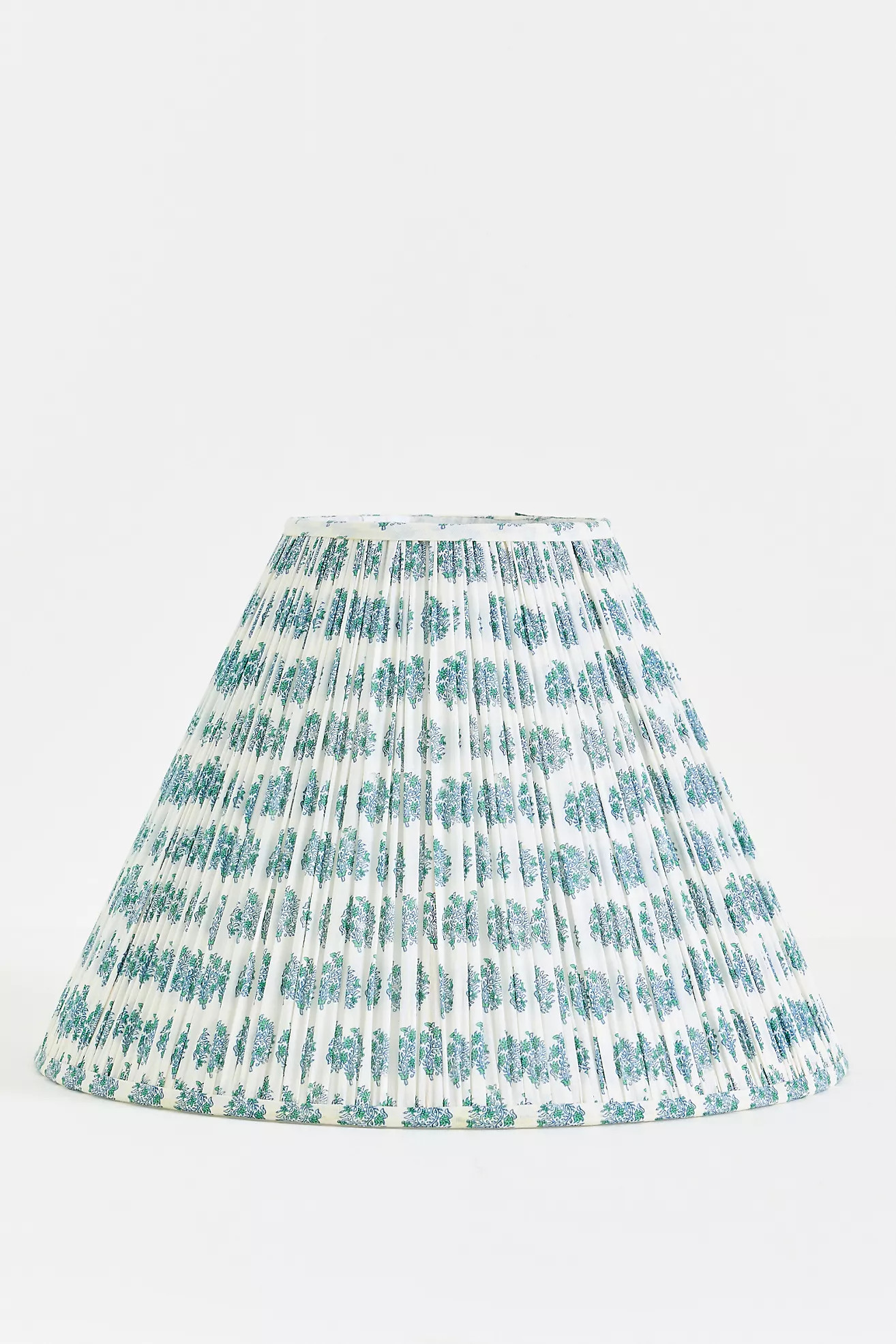 Ruched Empire Printed Lamp Shade | Anthropologie (US)