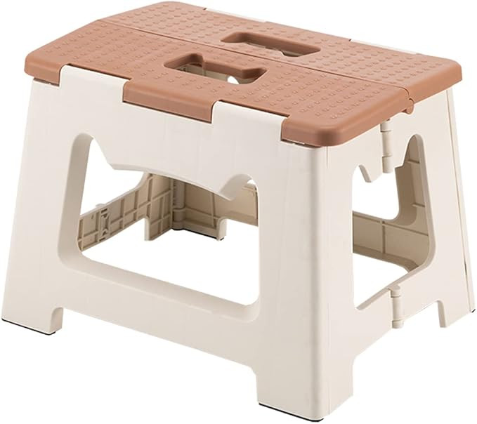 M Crumt Kitty Folding Stool, 9 Inches, Non-Slip Folding Step Stool,Great for Kitchen, Bathroom, B... | Amazon (US)