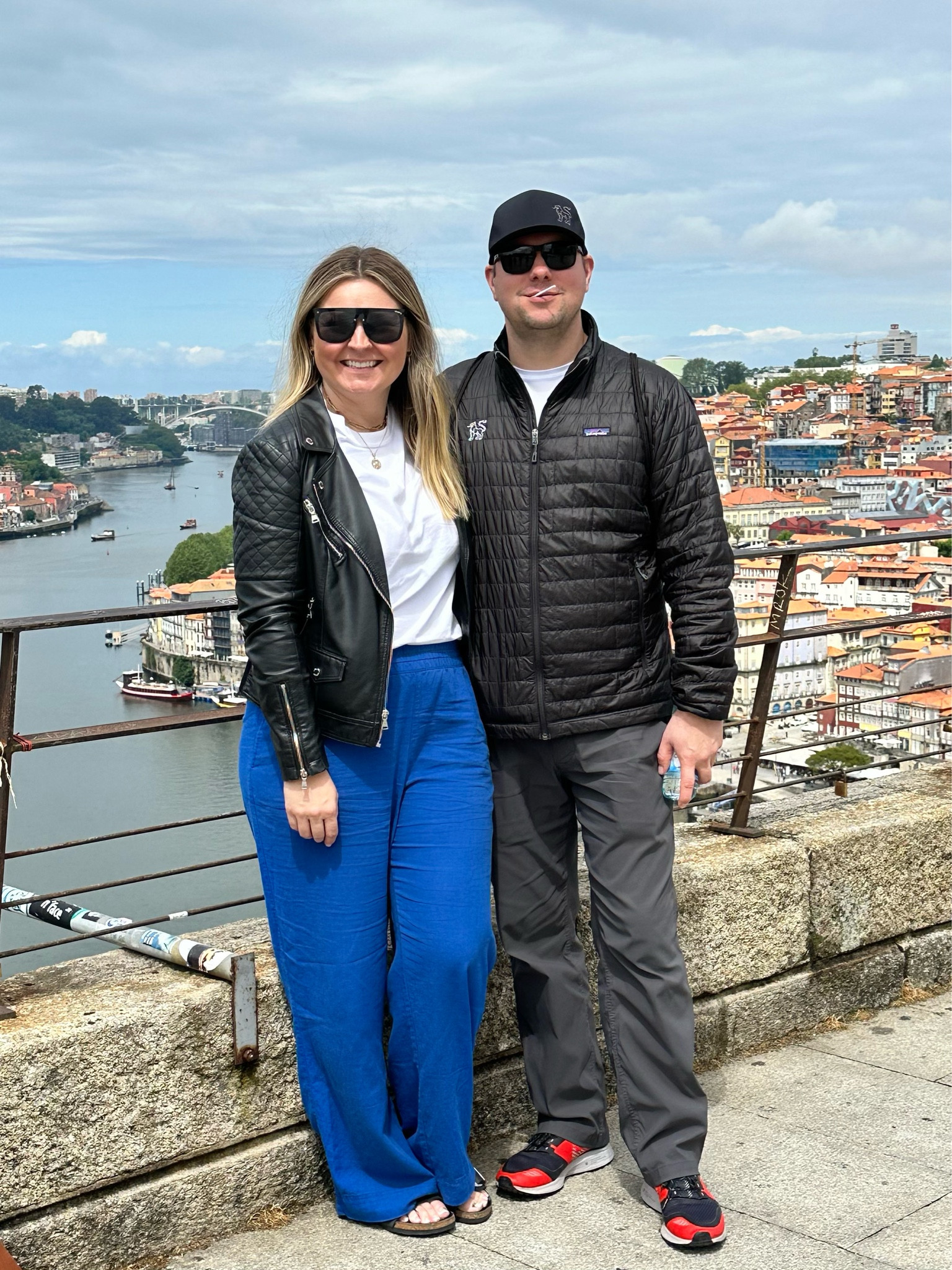 The outfit I wore for our day exploring Porto, Portugal was so comfortable, but also made me feel super chic! I need these pants in every color!

#LTKMidsize #LTKStyleTip #LTKTravel