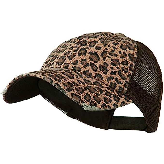 Wholesale Low Profile Soft Structured Canvas Leopard Print Cap (Brown) - 22065 | Amazon (US)