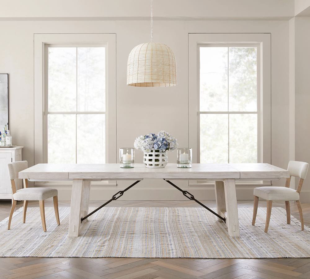 Benchwright Extending Dining Table | Pottery Barn (US)