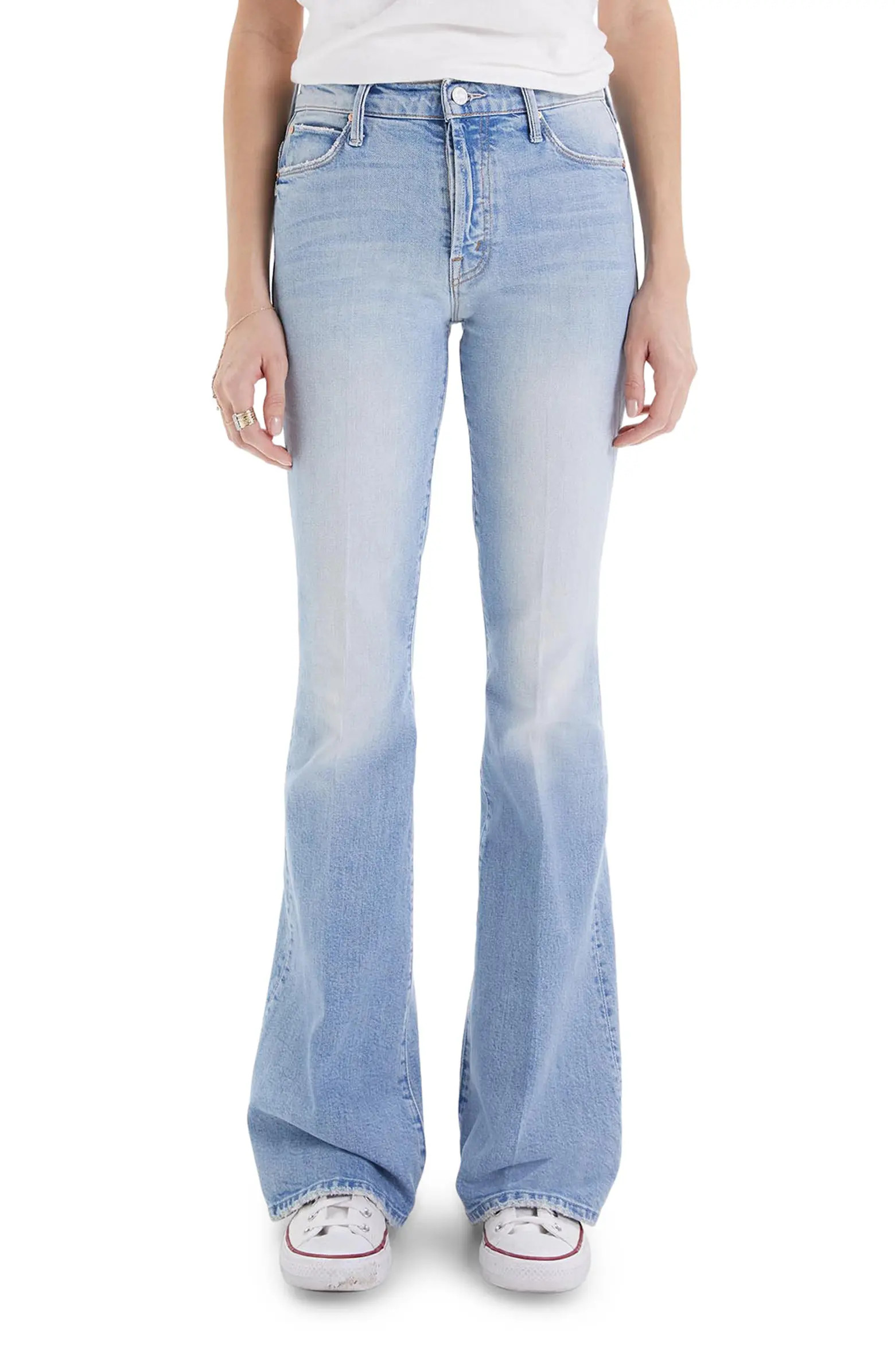 MOTHER The Stunner Cruiser Flare Jeans | Nordstrom | Nordstrom