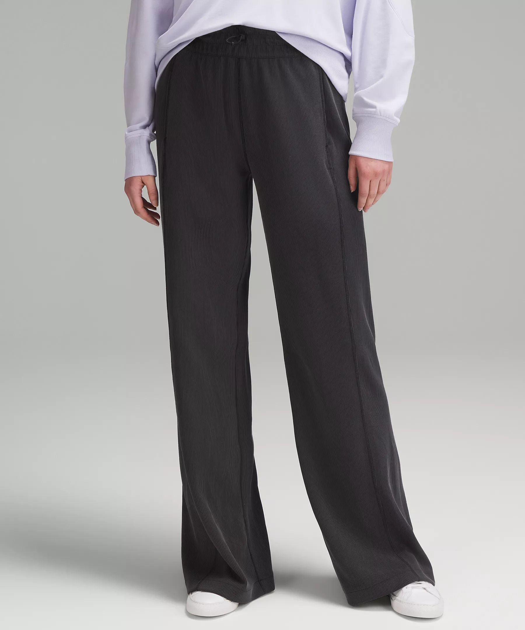 Ribbed Softstreme Mid-Rise Pant 32.5" | Women's Pants | lululemon | Lululemon (US)