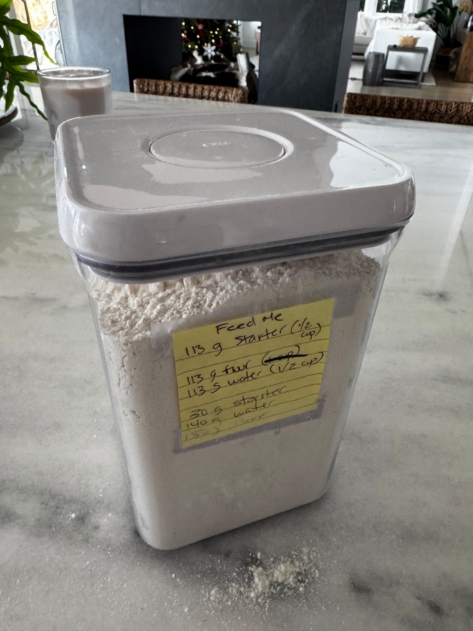 I keep my sourdough feeding ratio on my flour. Love this 10piece set by Oxo good grips.

#LTKHome #LTKSaleAlert #LTKfoodie