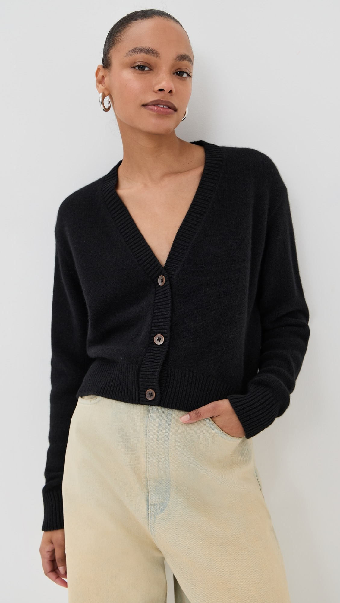 Cashmere Boxy Cardigan | Shopbop