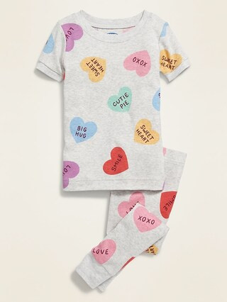 Sweetheart Graphic Pajama Set for Toddler Girls & Baby | Old Navy (US)