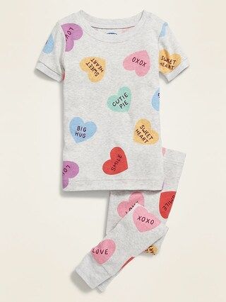 Sweetheart Graphic Pajama Set for Toddler Girls & Baby | Old Navy (US)