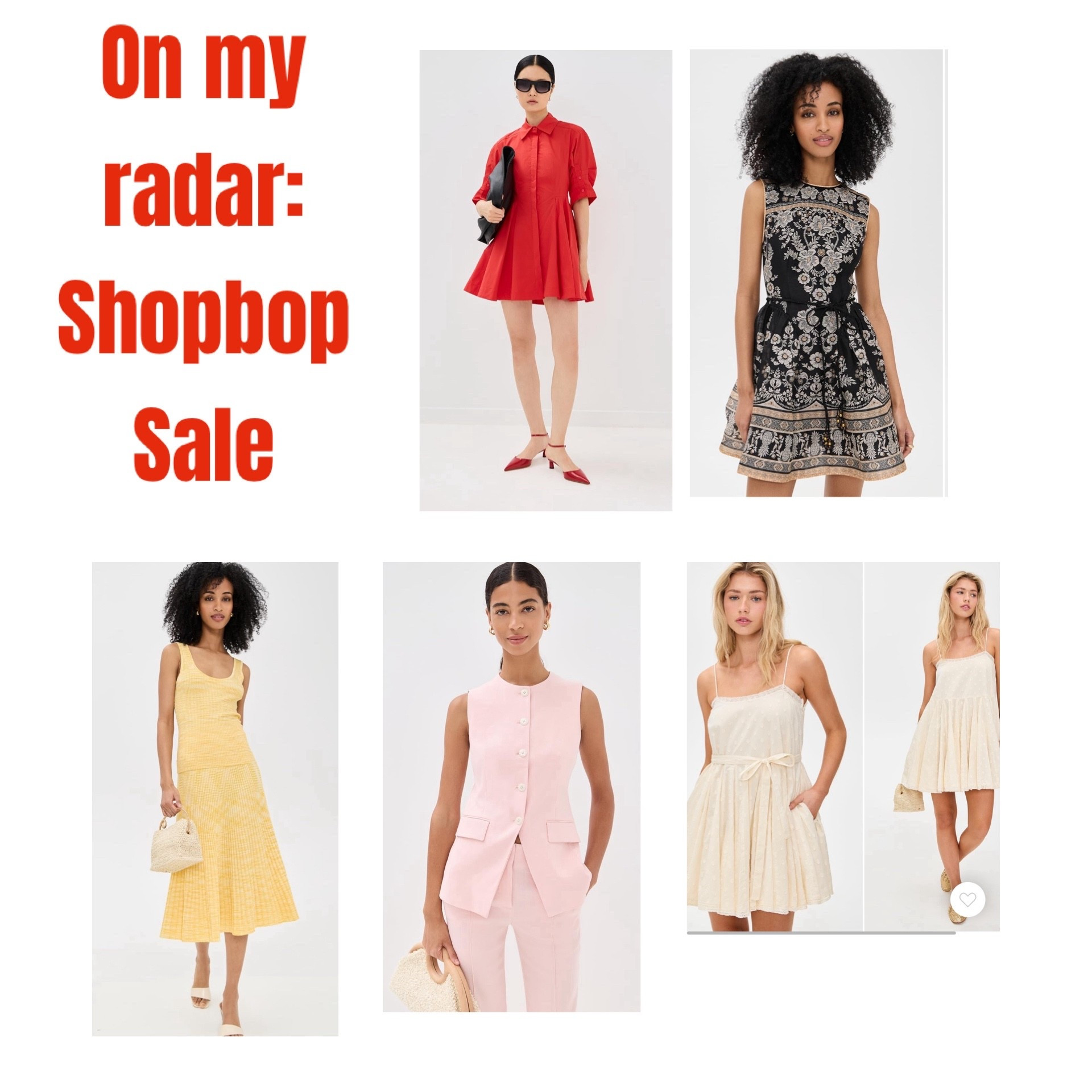 New sale on shopbop- some really great splurge pieces marked down! 

#LTKFindsUnder100 #LTKSaleAlert #LTKSummerEdit
