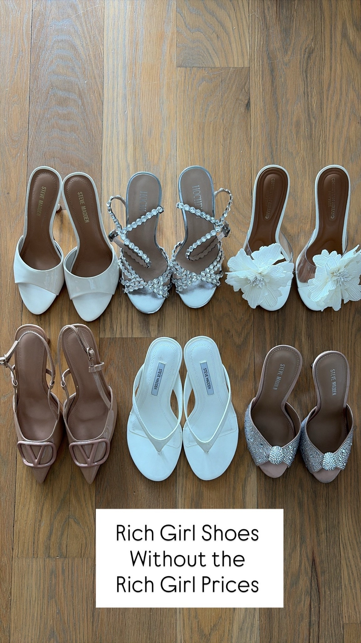 Rich girl shoe closet without the rich girl prices! Designer inspired heels perfect for summer date nights and events

#LTKSeasonal #LTKWedding