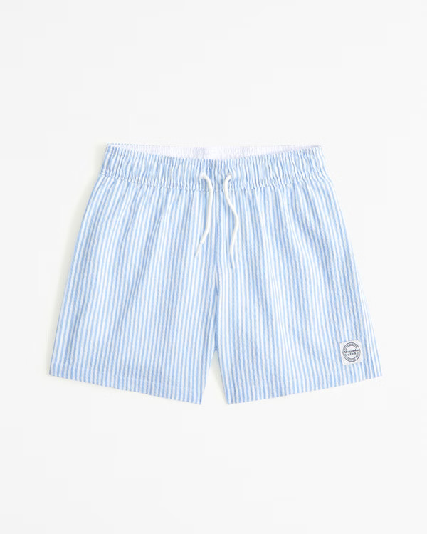 seersucker swim trunks | Abercrombie & Fitch (US)